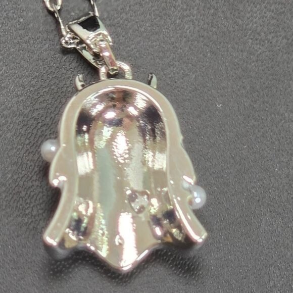 🎃 Cute Little Ghost Pendant Necklace‎ (NWOT) - Picture 3 of 8
